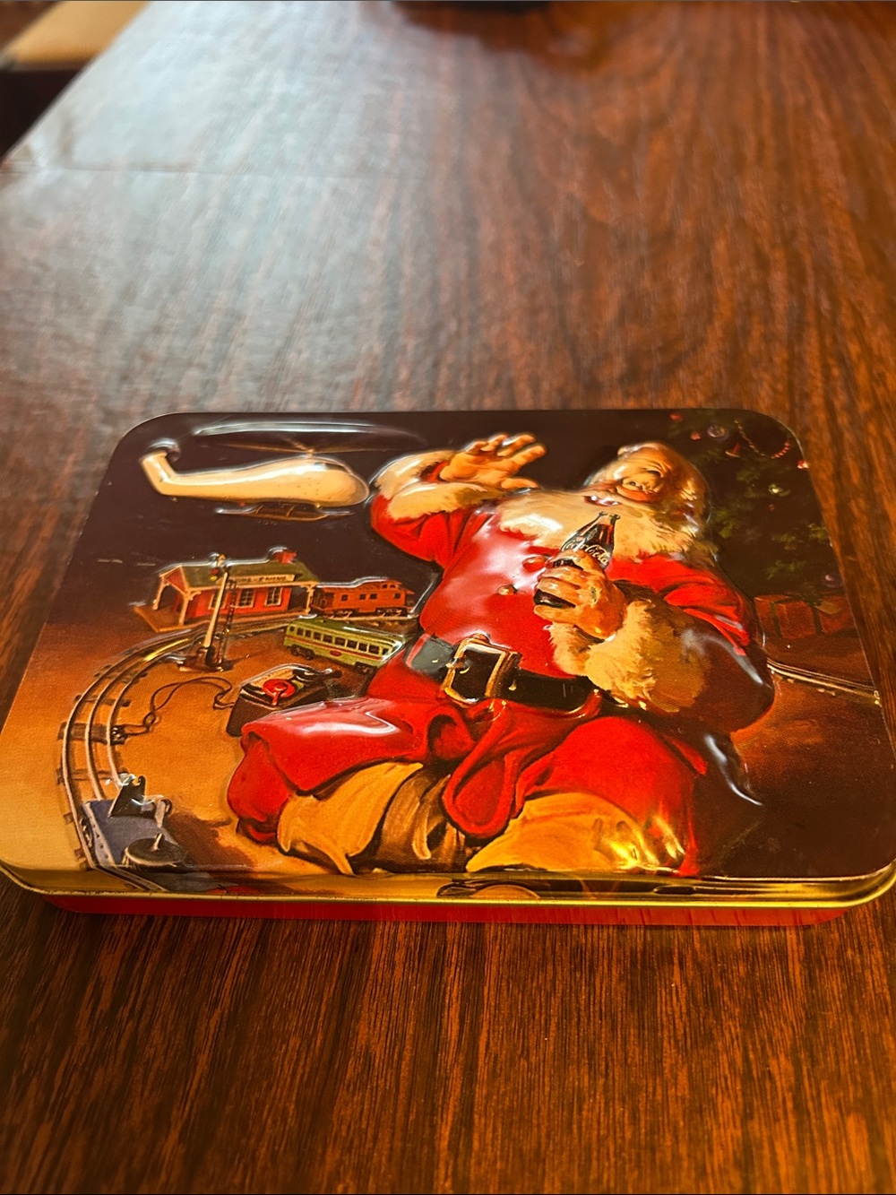 2004 two decks of cards with Santa by Coca Cola